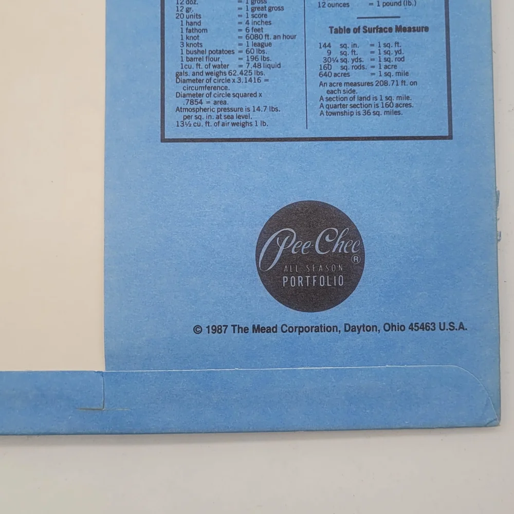 Mead vintage 1987